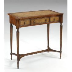 Console & Sofa Tables Console-table-leather-inlay