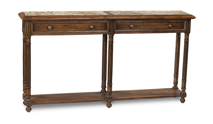 Console & Sofa Tables Console Table with Marble Top