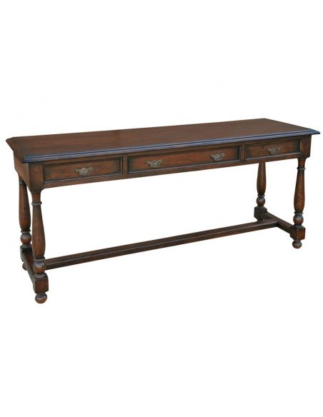 Console Table with Three Drawers