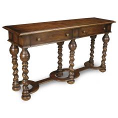 Console & Sofa Tables Console Table with Spiral Legs