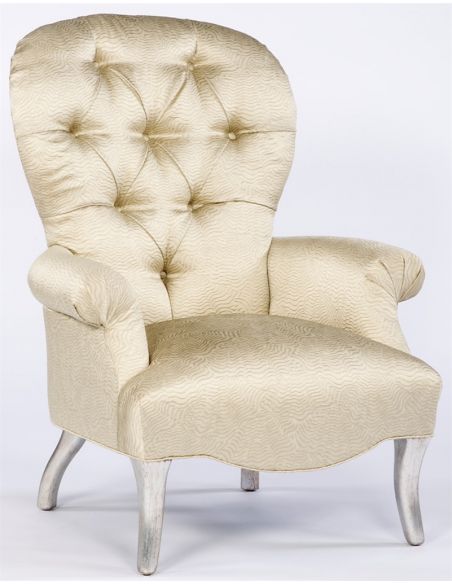 Contemporary sleek styled accent chair, High Quality Upholstered Furniture