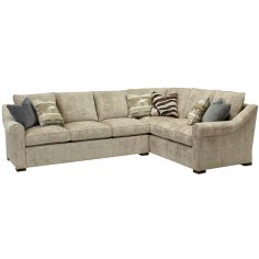 Luxury Leather & Upholstered Furniture Contemporary style sectional. High end furnishings. 6556