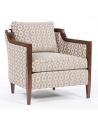 Luxury Leather & Upholstered Furniture Contemporary styled living room chair. 83