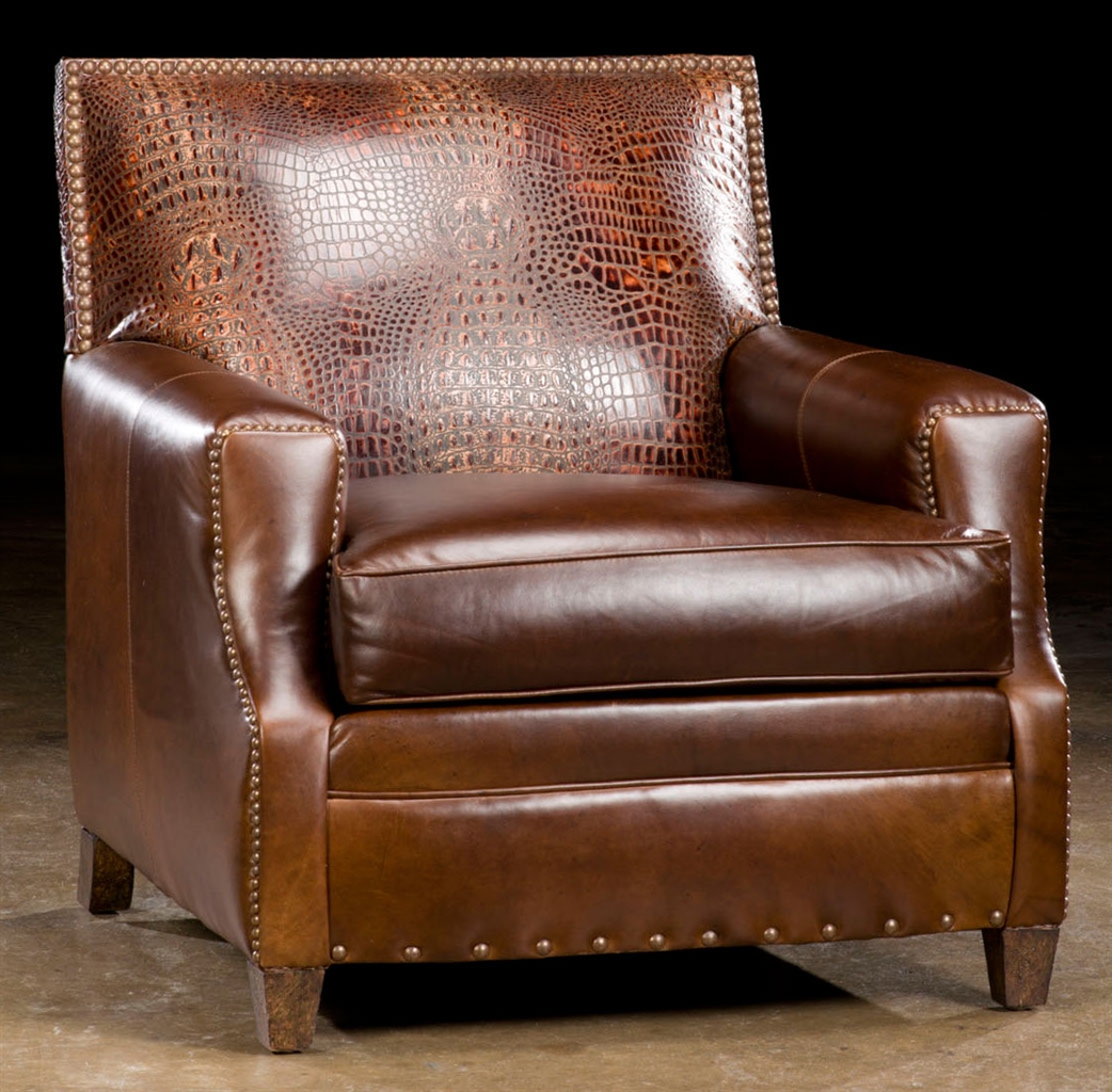 Cool Leather Accent Chair 47 