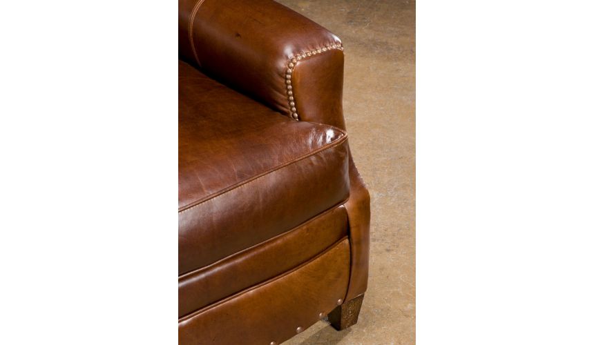 Luxury Leather & Upholstered Furniture Cool leather accent chair. 47