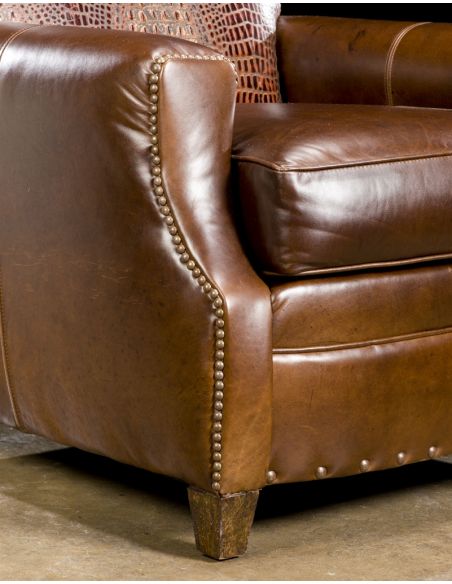 Luxury Leather & Upholstered Furniture Cool leather accent chair. 47