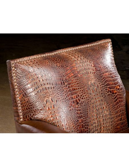 Luxury Leather & Upholstered Furniture Cool leather accent chair. 47