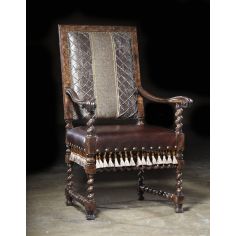 Luxury Leather & Upholstered Furniture Cool looking western chair luxury furniture
