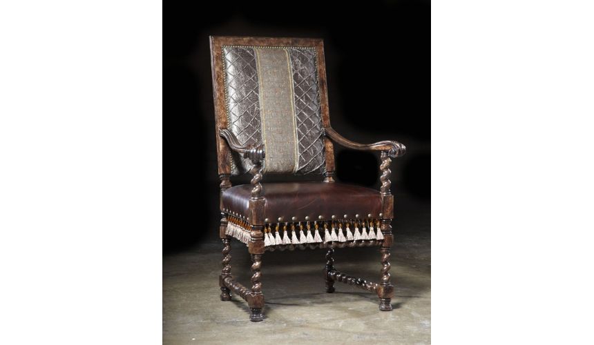 Luxury Leather & Upholstered Furniture Cool looking western chair luxury furniture