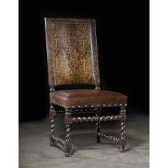 Luxury Leather & Upholstered Furniture Cool looking western chair luxury furniture 2