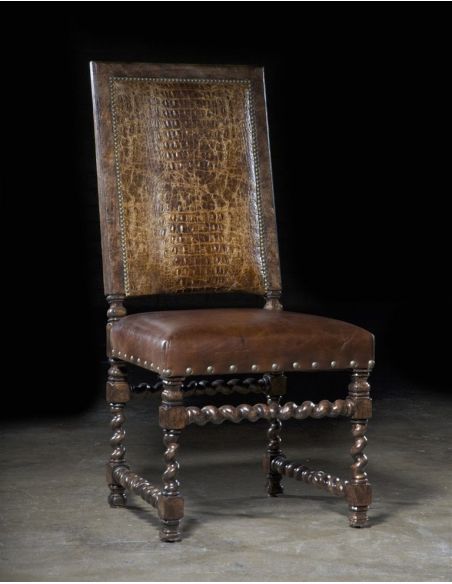 Luxury Leather & Upholstered Furniture Cool looking western chair luxury furniture
