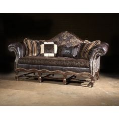 SOFA, COUCH & LOVESEAT cool western style furniture custom sofa chair ottoman 2