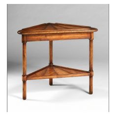 Square & Rectangular Side Tables Corner-table-with-marquetry