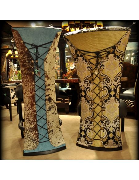 Dining Chairs Corset bar stool, bistro chair, bistro table