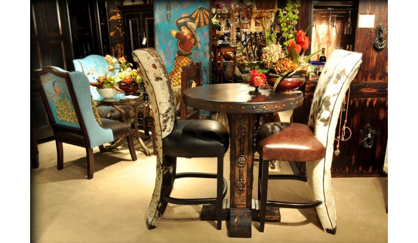 Dining Chairs Corset bar stool, bistro chair, bistro table