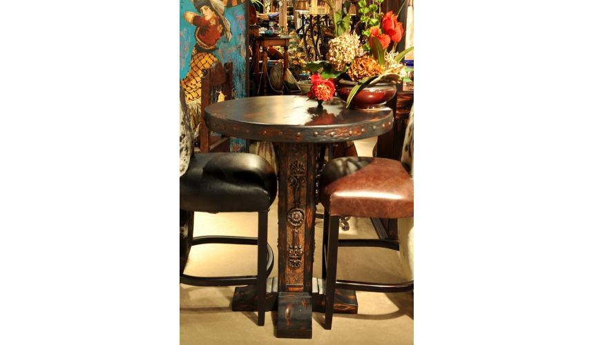 Dining Chairs Corset bar stool, bistro chair, bistro table