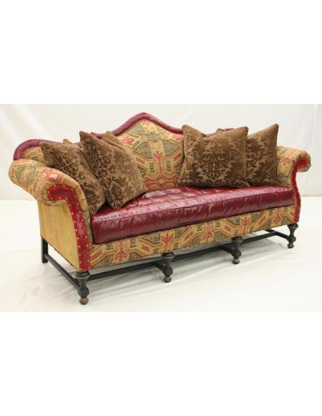 Luxury Leather Furniture, Country  Sofa