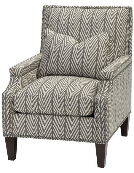 Designer Arm Chair with matching pillow cushion