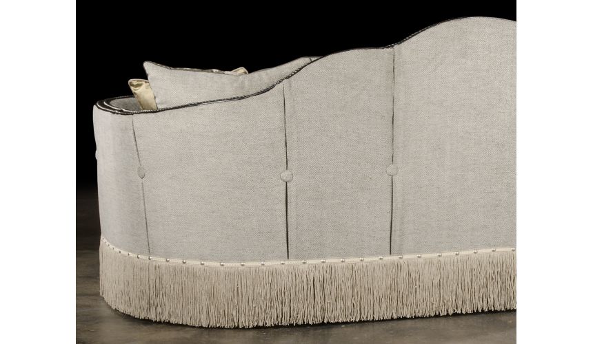 SOFA, COUCH & LOVESEAT High Style Luxury Upholstered Furniture, Curvy Sofa