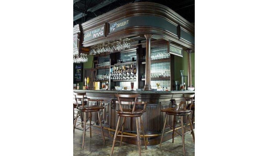 Kitchen Cabinetry Custom pub or home bar. High end cabinetry