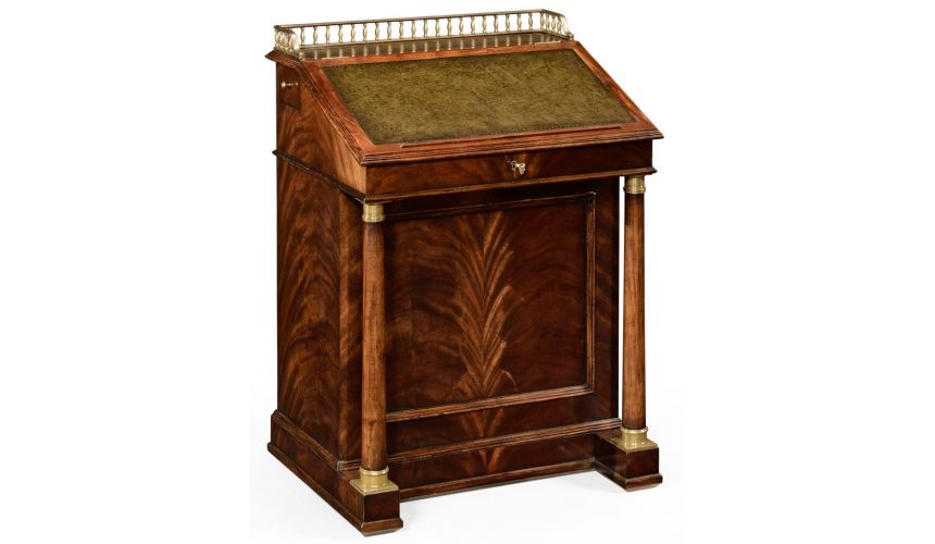 Executive Desks Classic antique reproduction furniture. davenport cabinet