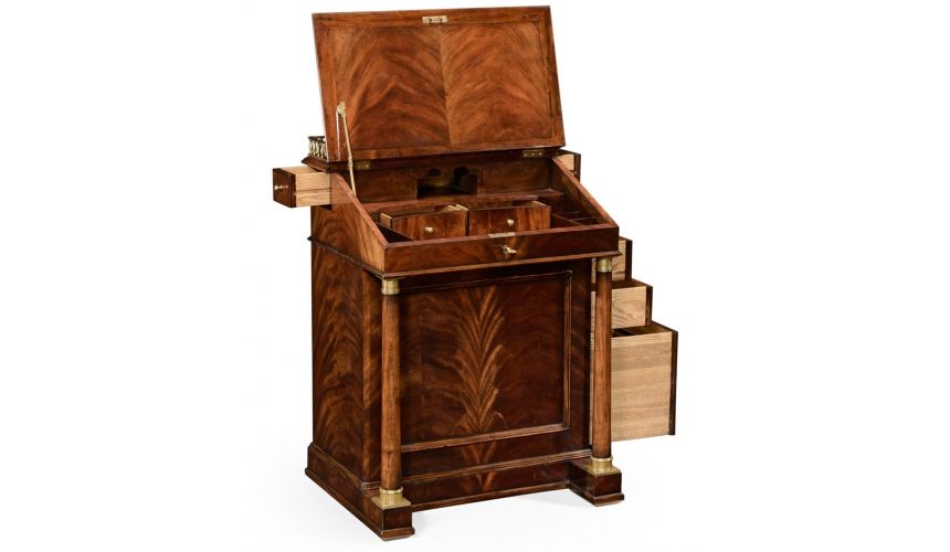 Executive Desks Classic antique reproduction furniture. davenport cabinet