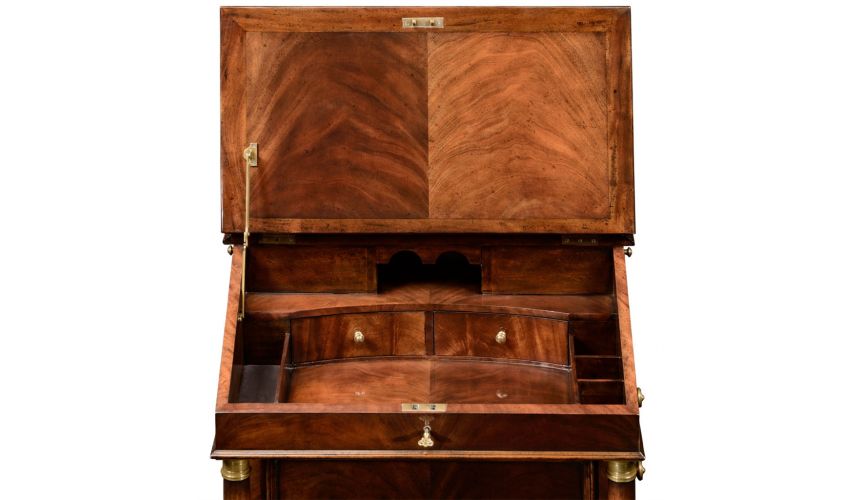 Executive Desks Classic antique reproduction furniture. davenport cabinet