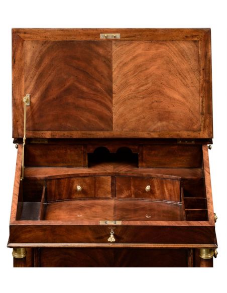 Executive Desks Classic antique reproduction furniture. davenport cabinet