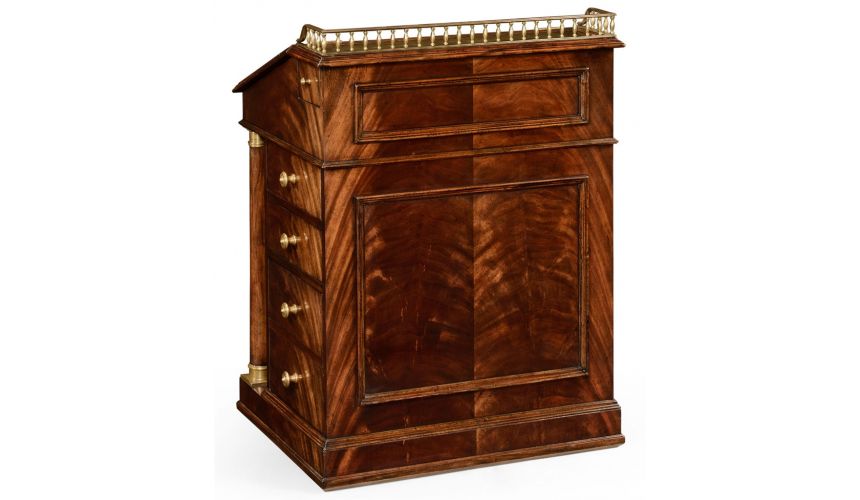 Executive Desks Classic antique reproduction furniture. davenport cabinet