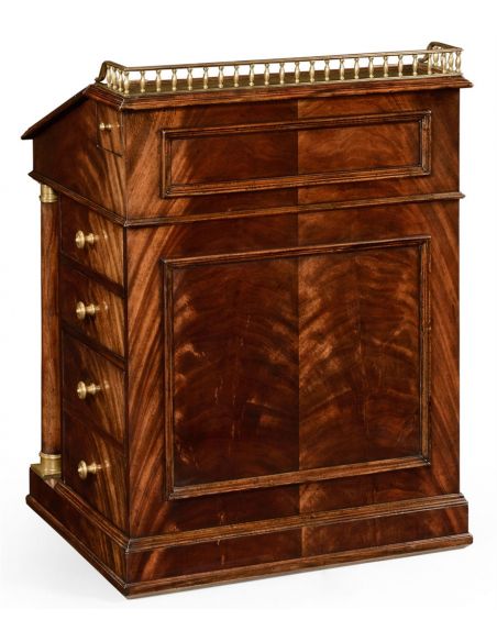 Executive Desks Classic antique reproduction furniture. davenport cabinet
