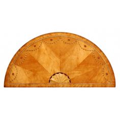 Console & Sofa Tables Demilune console parquetry inlay table 2