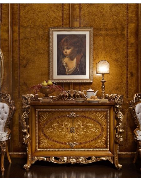 Breakfronts & China Cabinets Classic Freestanding Sideboard