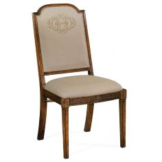 Dining Chairs 19th Century Style Full Back Upholstered Dining Chair
