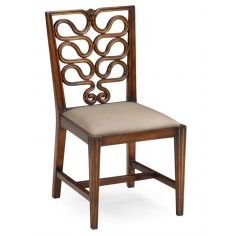 Dining Chairs Serpentine Back Side Dining Chair