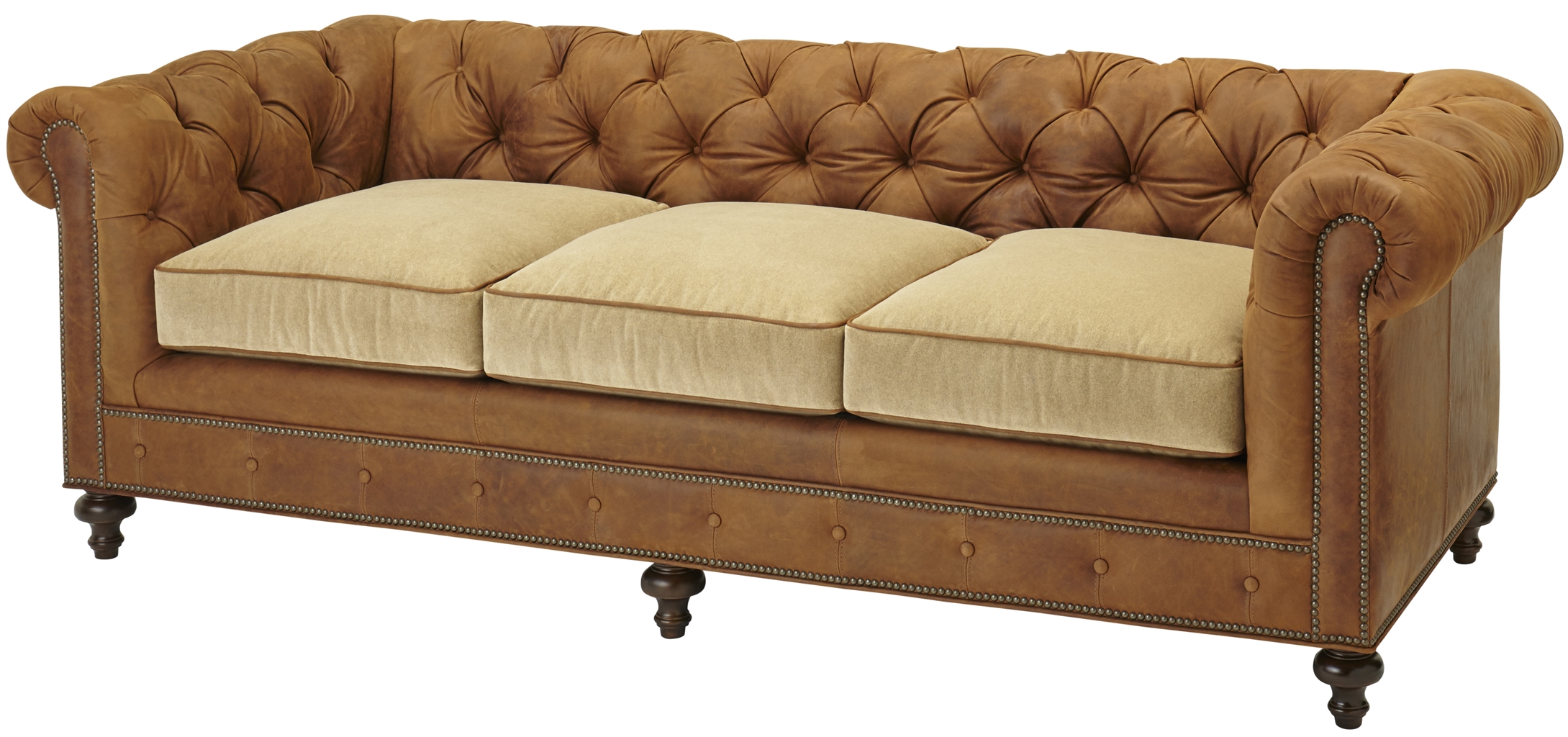 SOFA, COUCH & LOVESEAT Elegant Tufted Sofa