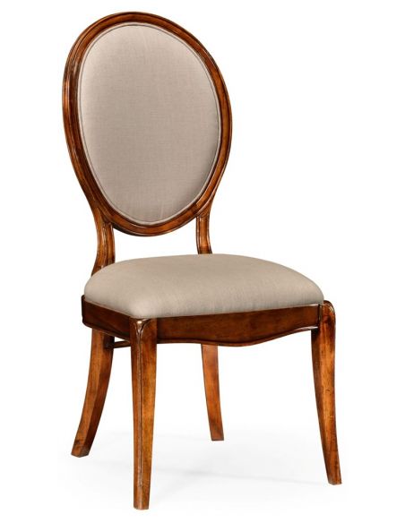 Classic Oval Back Side Dining Chair