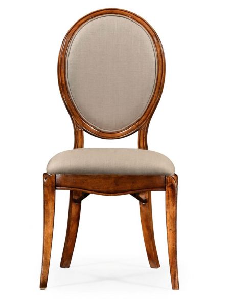 Classic Oval Back Side Dining Chair