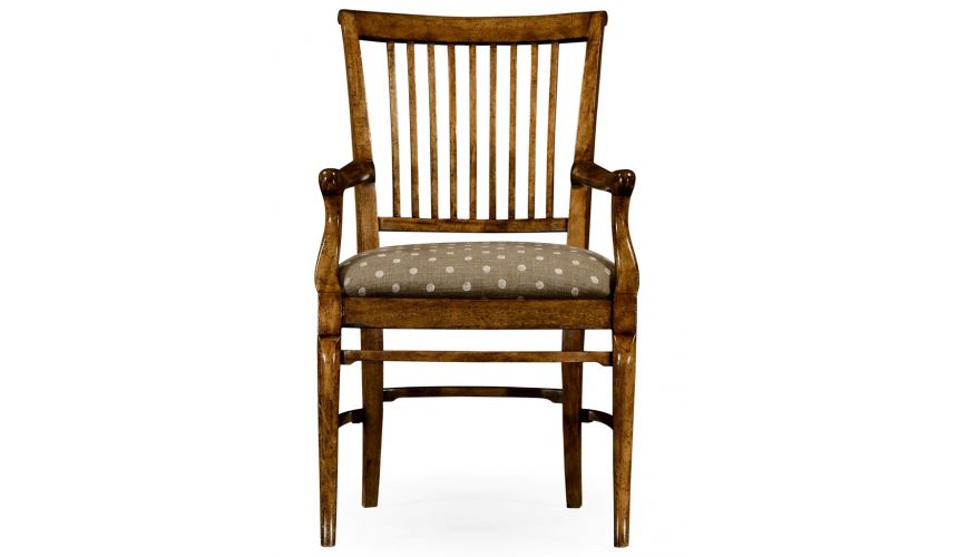 Dining Chairs Irish Grill Back Armchair