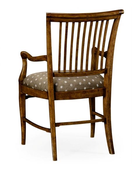 Dining Chairs Irish Grill Back Armchair