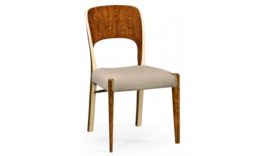 Dining Chairs Modern Hyedua & Ivory Side Dining Chair