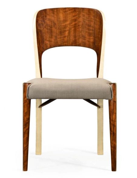 Dining Chairs Modern Hyedua & Ivory Side Dining Chair