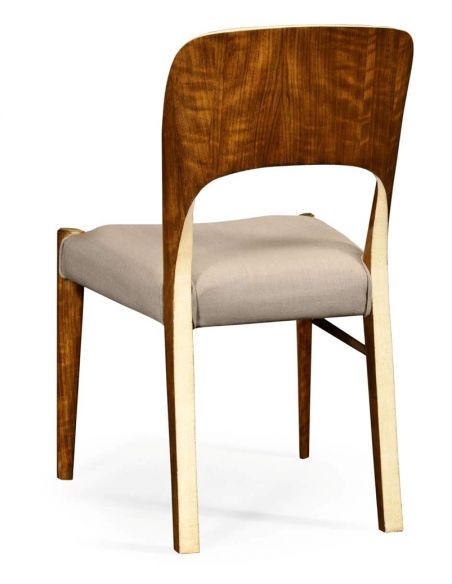 Dining Chairs Modern Hyedua & Ivory Side Dining Chair