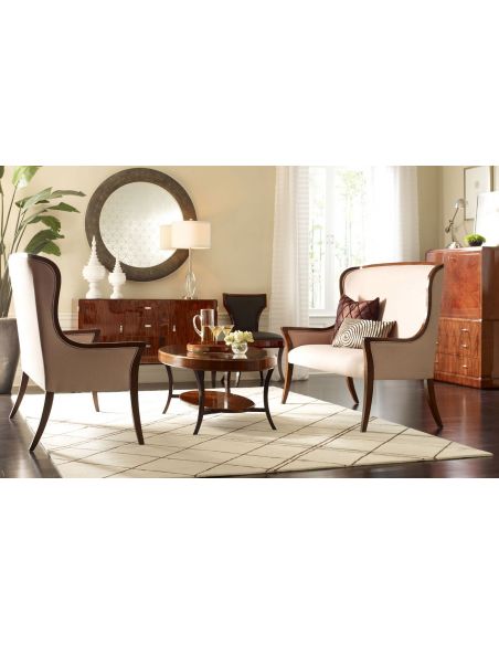 Dining Chairs High Wingback Upholstered Dining Side Chair
