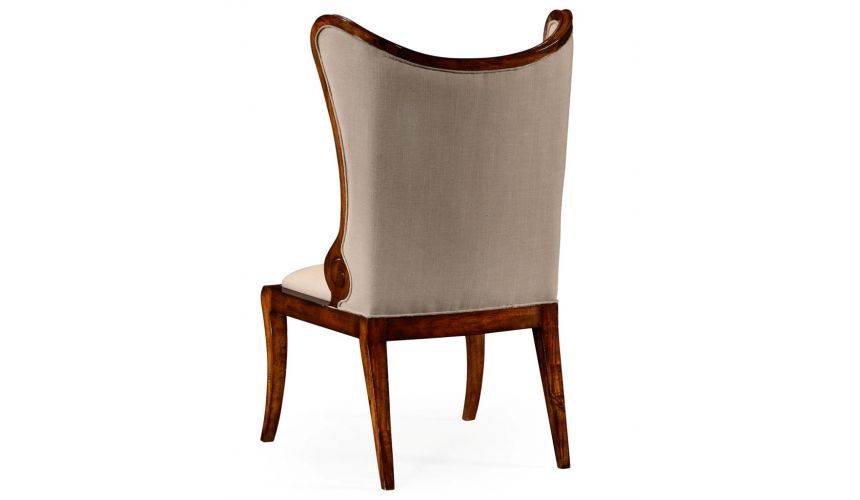 Dining Chairs Butterfly Style Wingback Upholstered Dining Side Chair
