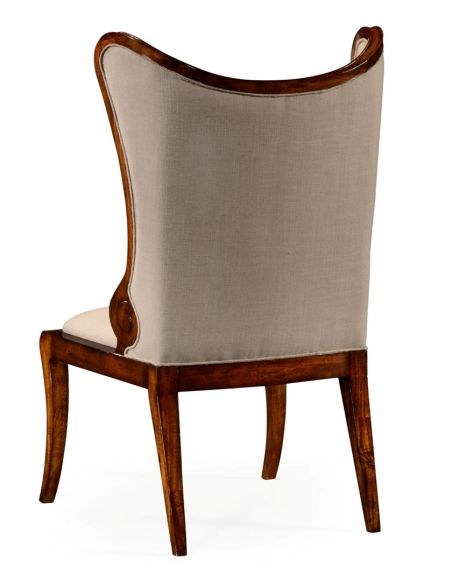 Dining Chairs Butterfly Style Wingback Upholstered Dining Side Chair