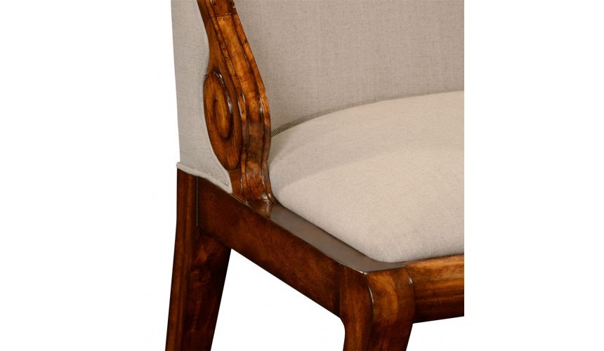 Dining Chairs Butterfly Style Wingback Upholstered Dining Side Chair