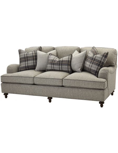 Upholstered Sofa in Gray