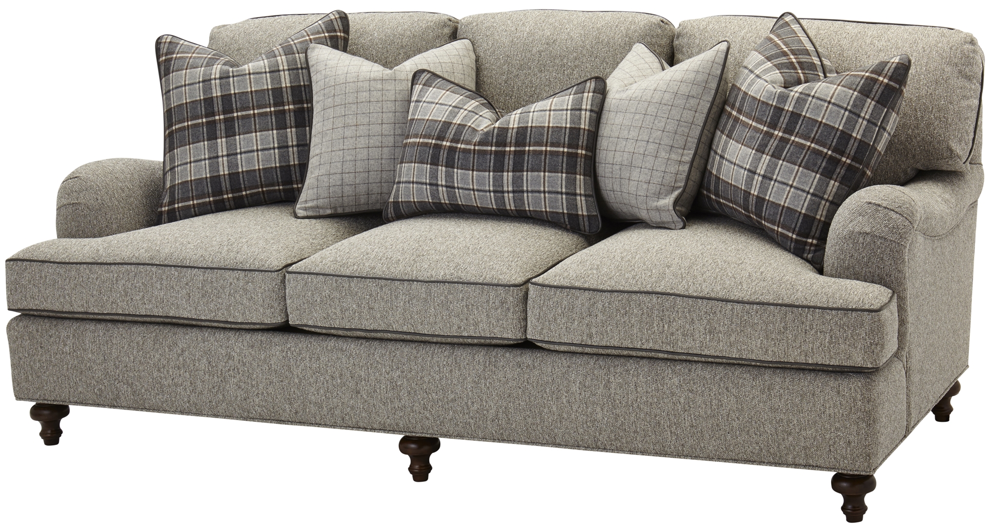 Upholstered Sofa in Gray
