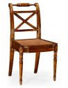 Dining Chairs Regency Style Caned Seat Dining Side Chair