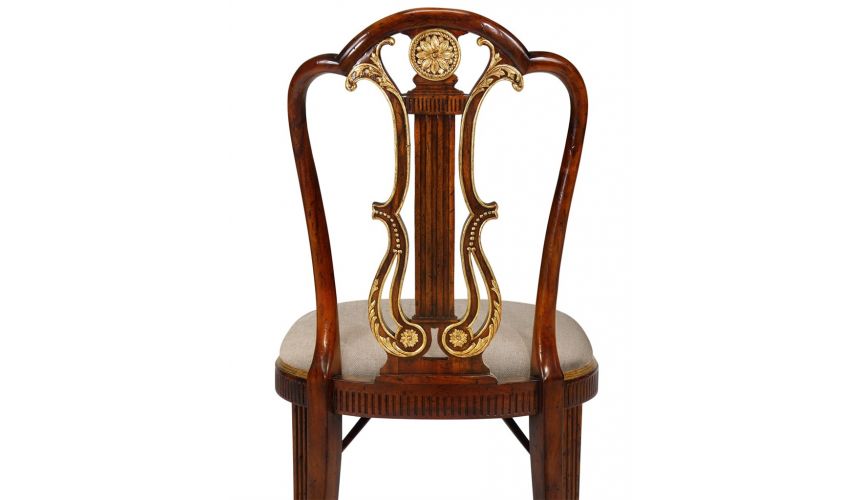 Dining Chairs Neo-Classical Mahogany Dining Side Chair